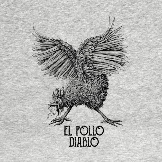 El Pollo Diablo by mattleckie